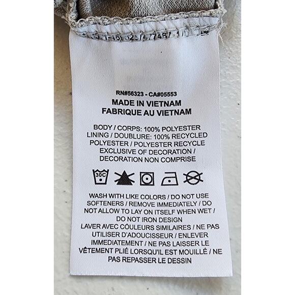 Nike Dri-FIT Athletic Running Shorts Teens XL White Black Print Liner - Picture 15 of 16